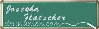Josepha Flatscher Visitenkarte